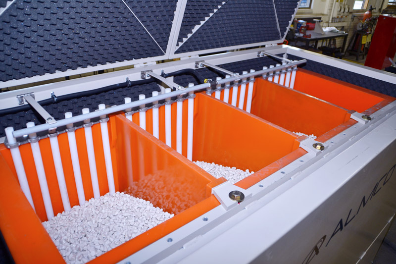 V Series Vibratory Tub with Dividers