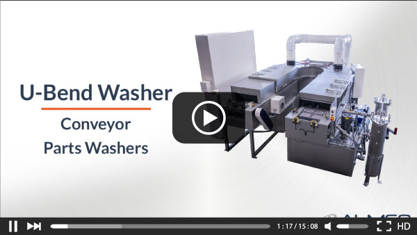 U-Bend Conveyor Washer Video